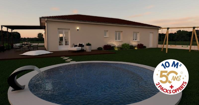 Maison - 101 m² - 5 pièces