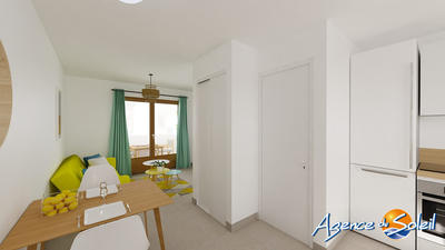 Appartement - 23 m² - 2 pièces