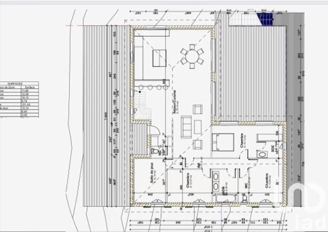 Maison - 150 m² - 1 pièce