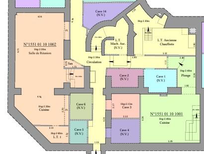 Bureau - 197 m² - 9 pièces