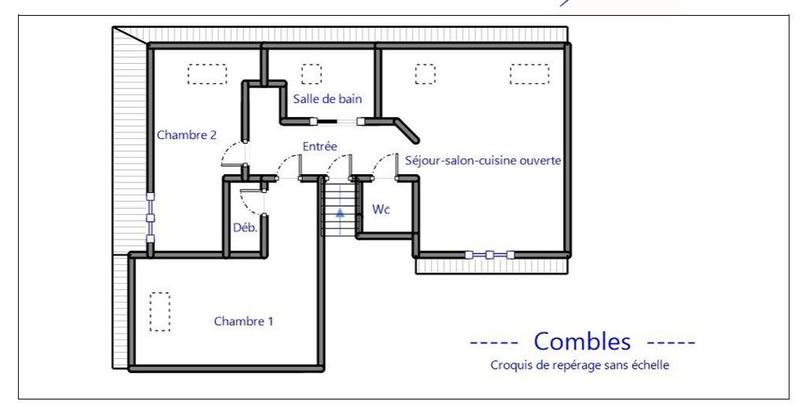 Appartement - 49 m² - 3 pièces