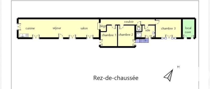 Maison - 76 m² - 4 pièces