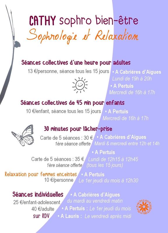 Cathy Sophro Bien être