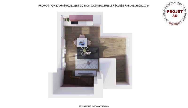 Appartement - 47 m² - 3 pièces