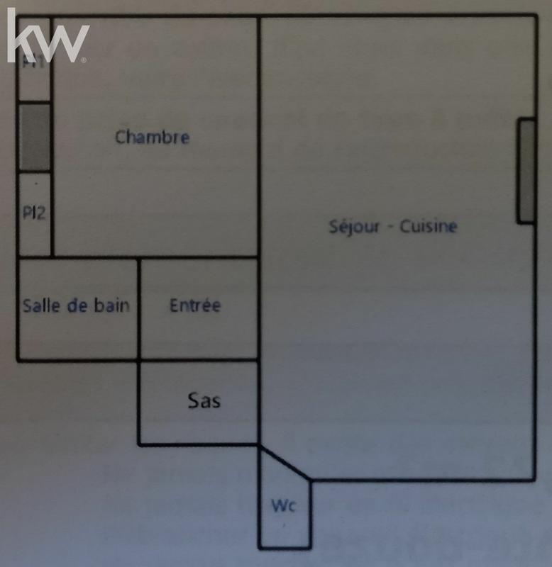 Appartement - 39 m² - 2 pièces