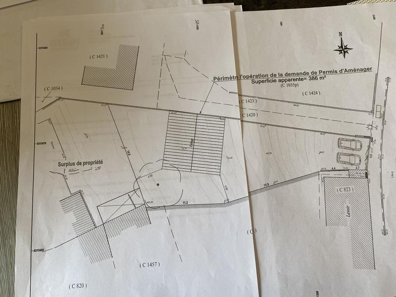 Terrain constructible - 386 m²