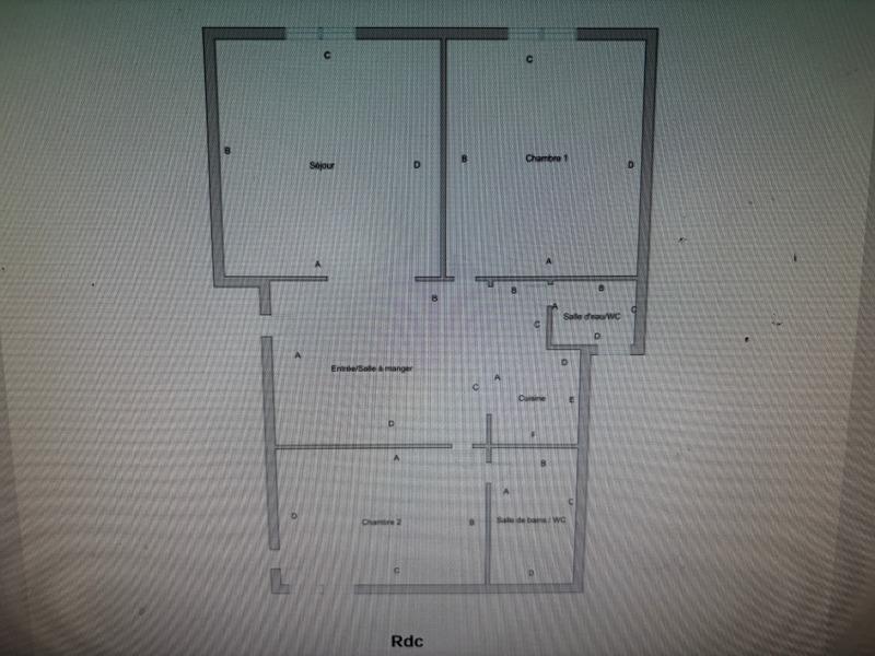 Appartement - 61 m² - 3 pièces