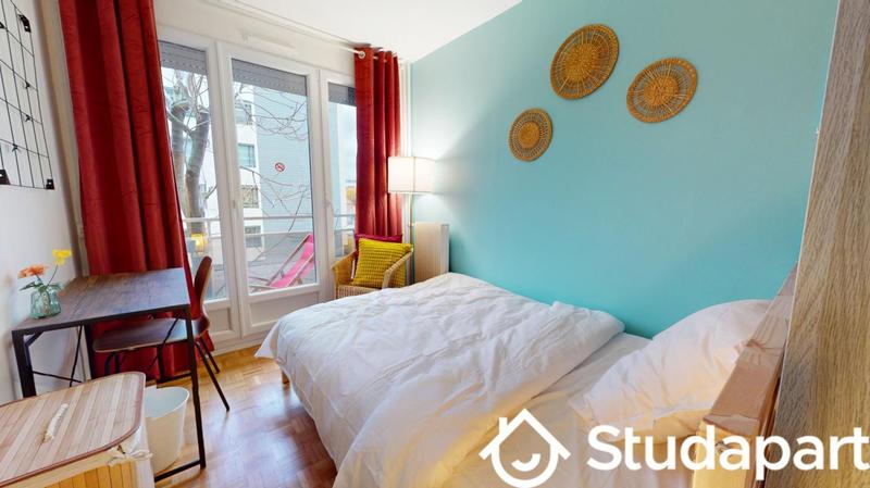 Chambre - 10 m² - 1 pièce