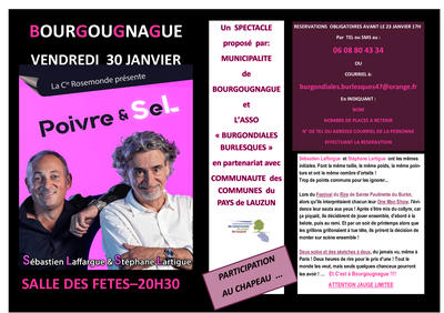 Poivre &amp; Sel avec Sébastien Laffargue et Stéphane Lartigue