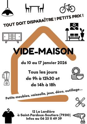 Vide maison - vide garage