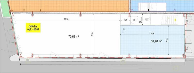 Local commercial - 105 m²