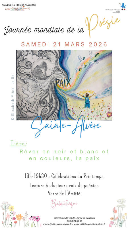 Journée mondiale de la poésie