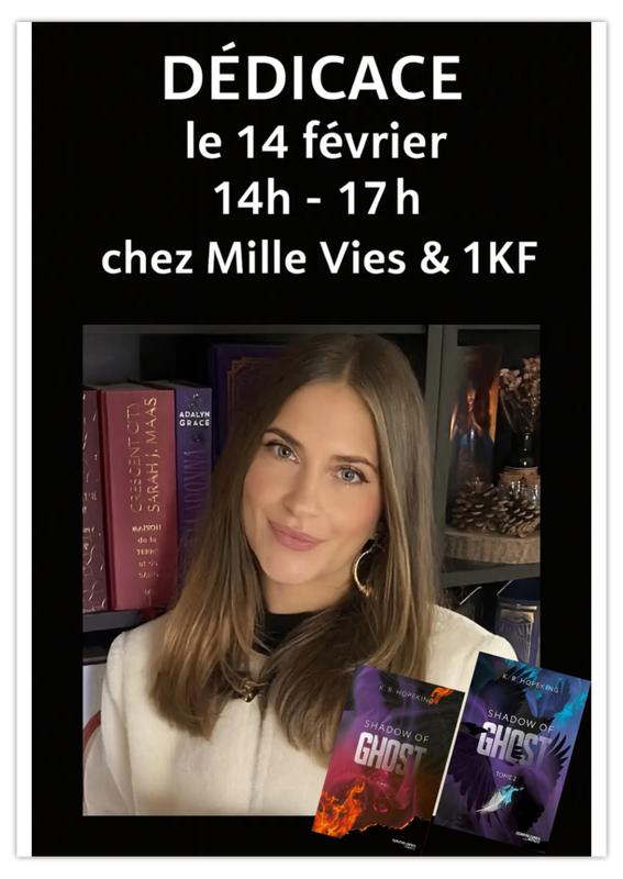 Séance de dédicaces K.R.Hopeking