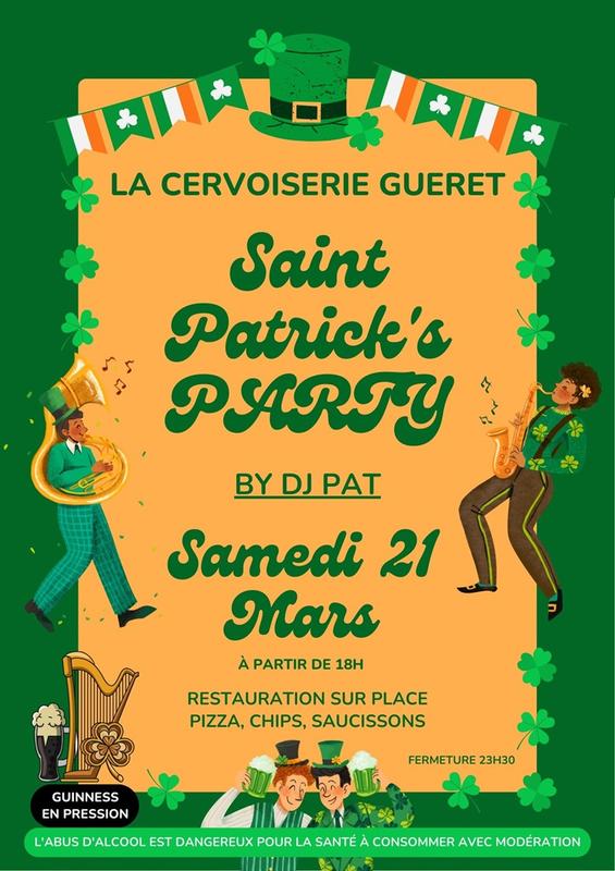 St Patrick's party à la Cervoiserie
