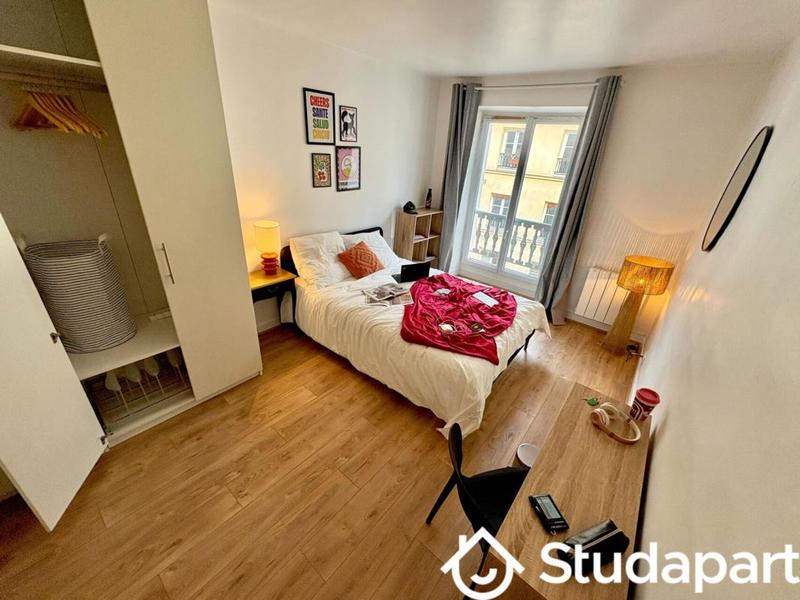 Chambre - 12 m² - 1 pièce