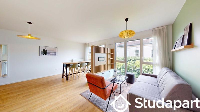 Chambre - 55 m² - 1 pièce