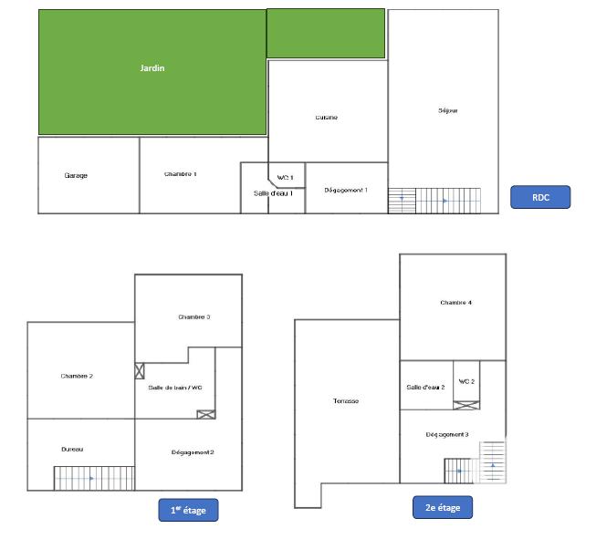 Maison - 153 m² - 6 pièces
