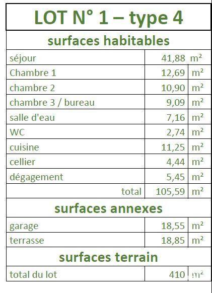 Maison - 105 m² - 5 pièces