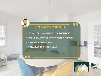 Appartement - 40 m² - 2 pièces