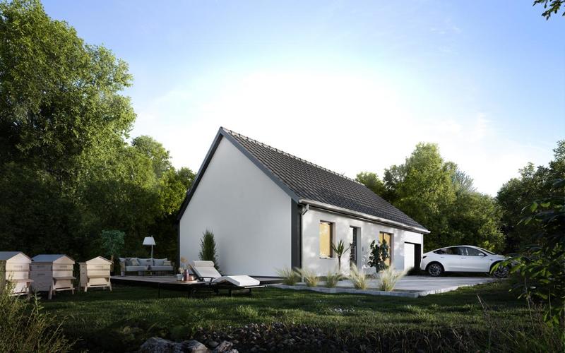 Maison - 68 m² - 3 pièces