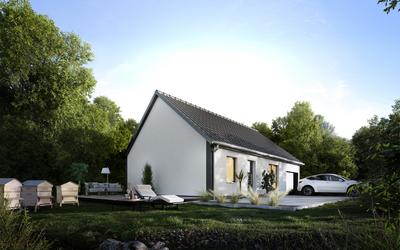 Maison - 68 m² - 3 pièces