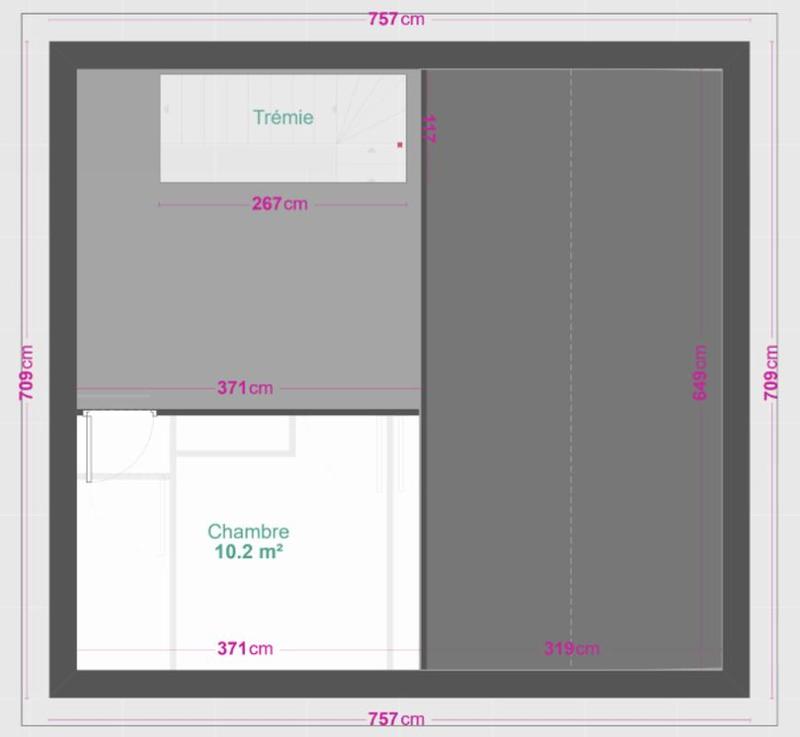Appartement - 50 m² - 3 pièces