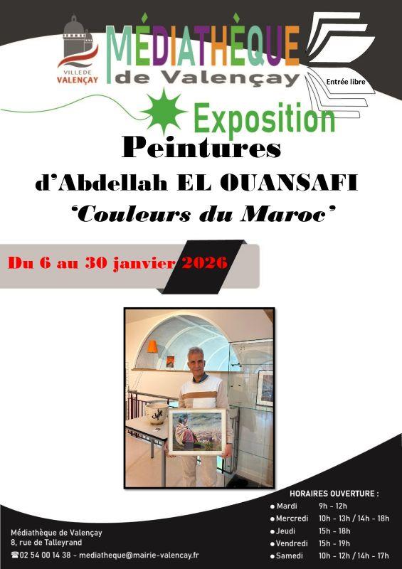 Exposition d'Abdellah Ouansafi