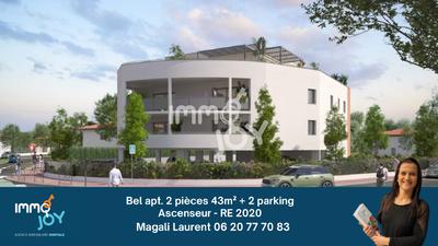 Appartement - 43 m² - 2 pièces