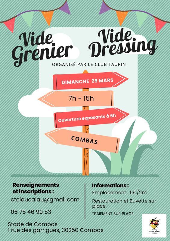 Vide grenier - vide dressing
