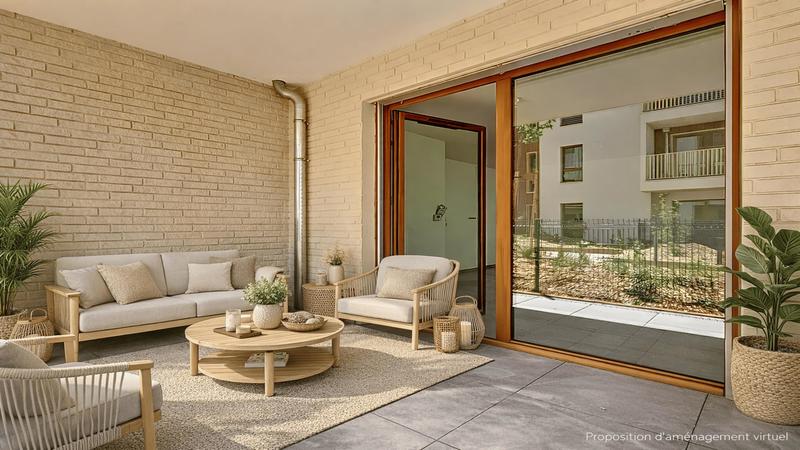 Appartement - 59 m² - 3 pièces