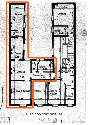 Appartement - 52 m² - 2 pièces