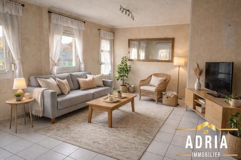 Maison - 60 m² - 3 pièces