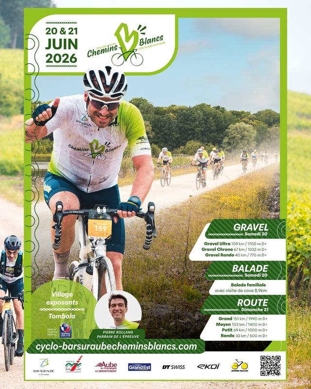 Bar-sur-Aube Chemins Blancs Cycling &amp; Running Race