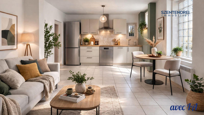 Appartement - 77 m² - 3 pièces