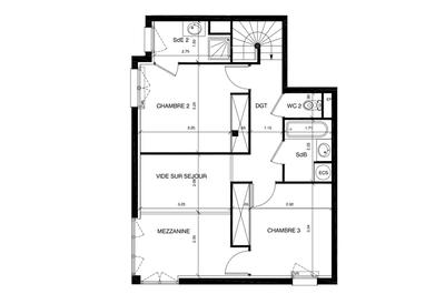 Appartement - 102 m² - 5 pièces