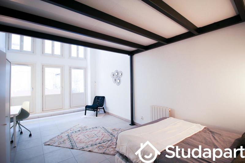 Chambre - 12 m² - 1 pièce