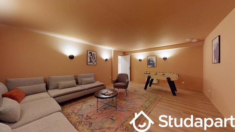 Chambre - 9 m² - 1 pièce