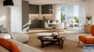 Appartement - 92 m² - 3 pièces