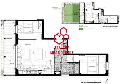 Appartement - 69 m² - 3 pièces