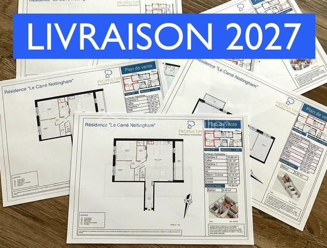 Appartement - 50 m² - 3 pièces