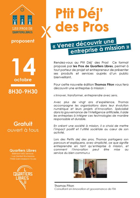 Ptit dèj des Pros - Quartiers Libres