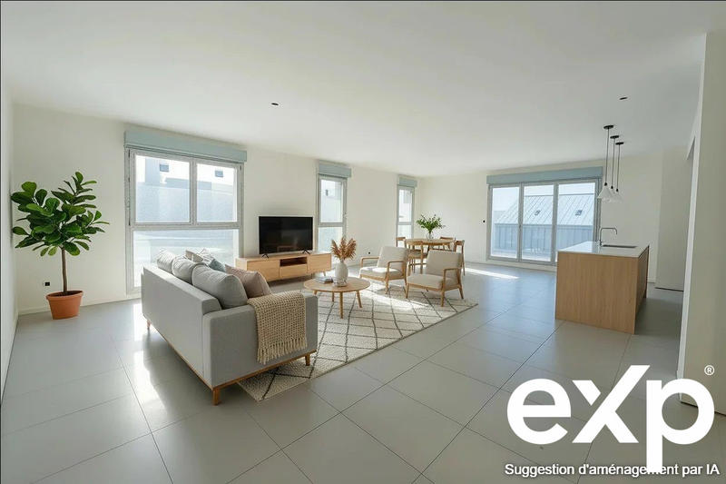 Appartement - 125 m² - 5 pièces