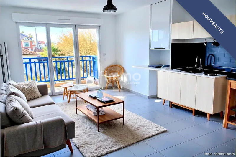 Appartement - 46 m² - 2 pièces