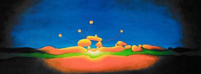 Exposition de peinture de Véronique le Dault à la Bibliothèque