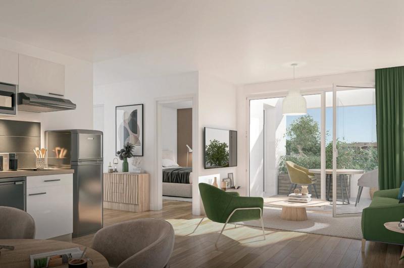 Appartement - 41 m² - 2 pièces