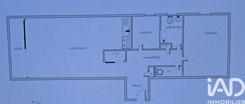 Appartement - 51 m² - 3 pièces