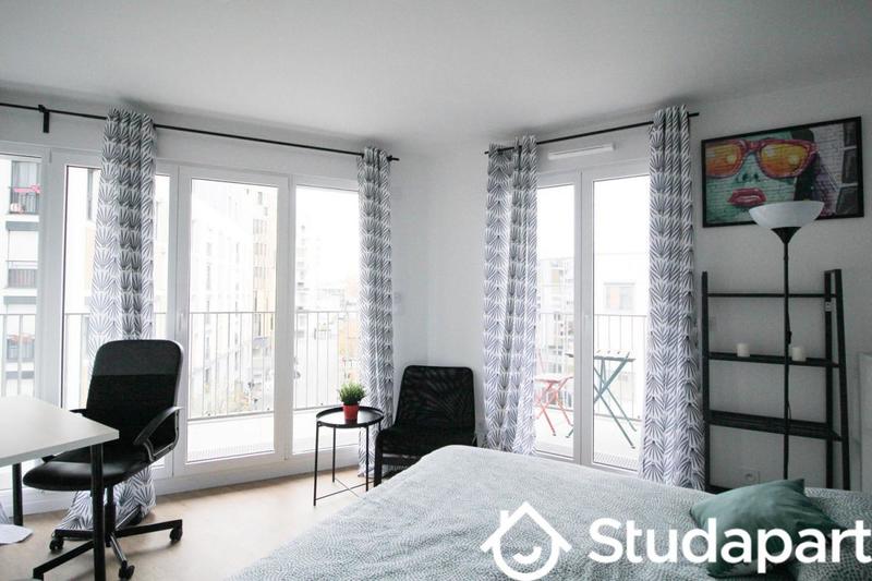 Chambre - 13 m² - 1 pièce