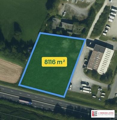 Terrain constructible - 8 166 m²