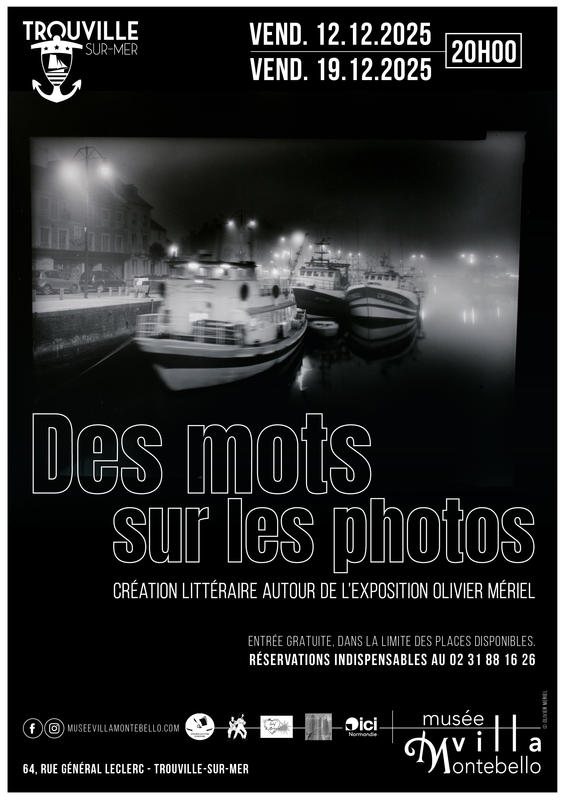 Des mots sur les photos – Création littéraire autour de l'exposition Olivier Mériel