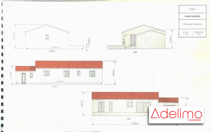 Maison - 100 m² - 4 pièces